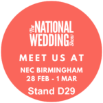 Meet us at The National Wedding Show